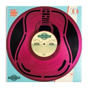 Yesterday’s Vinyl Music Lover 3D Decoration Acoustic Guitar Assorted