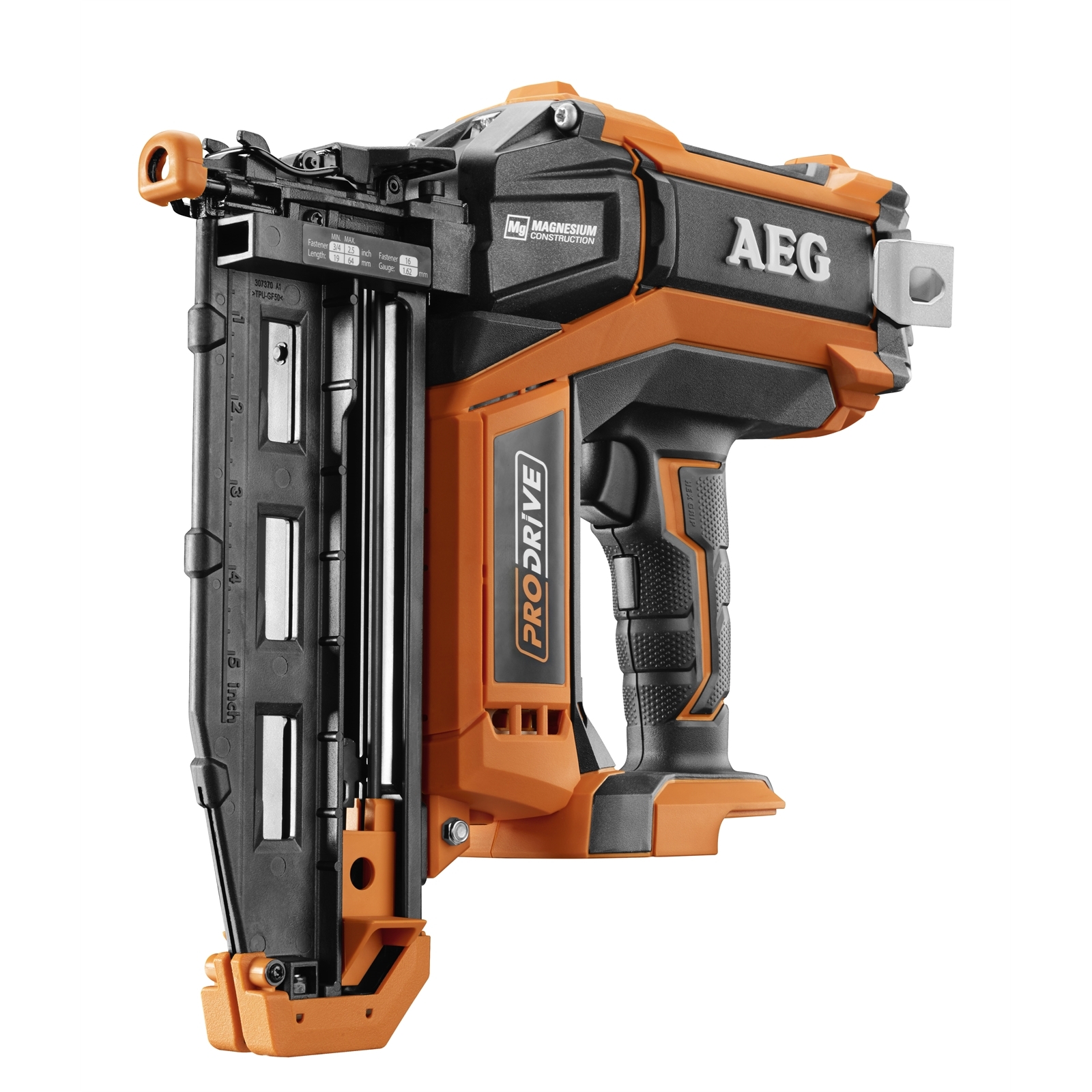 AEG 18V Brushless Pro Drive 16GA Brad Nailer - Skin Only product image