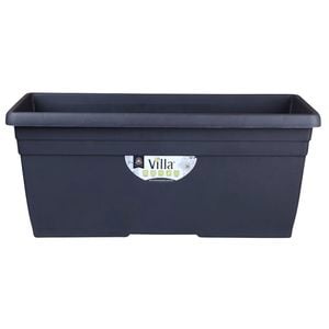 Northcote 800mm Graphite Villa Plastic Trough