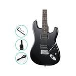 Alpha 41in Electric Guitar Black