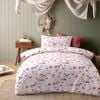 Happy Kids Farmyard Friends Washed Cotton Quilt Cover Set - Double Bed