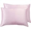 Gioia Casa Luxury Pillowcase 2 Pack - 100% Pure Mulberry Silk on Both Sides - Pink