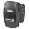 NARVA 12/24V On/Off LED Illuminated Sealed Rocker Switch (Blue)