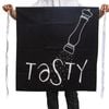 100% Cotton Master Chef Half Apron Heavy Duty Tasty 86 x 96 cm