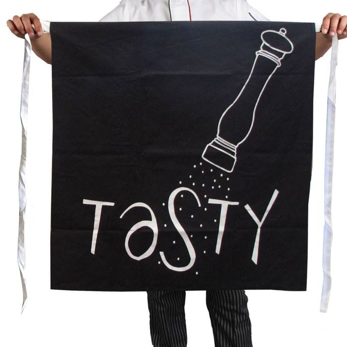 100% Cotton Master Chef Half Apron Heavy Duty Tasty 86 x 96 cm