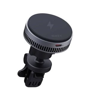 AUKEY MagFusion Dash Pro HD-MC13A Qi2 Active Cooling 15W Magnetic Car Charger Mount