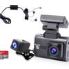 Elinz 4K 2K Dual Dash Cam WiFi GPS Car Dashboard Camera Recorder WDR Night Vision Hardwire kit 32GB