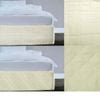 Cannon Random Pattern Quilted Valance Queen Cream