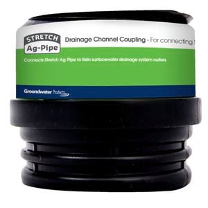 Reln 100mm Stretch Ag-Pipe Coupling