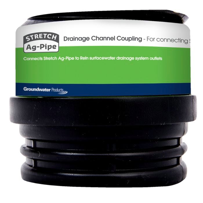 Reln 100mm Stretch Ag-Pipe Coupling