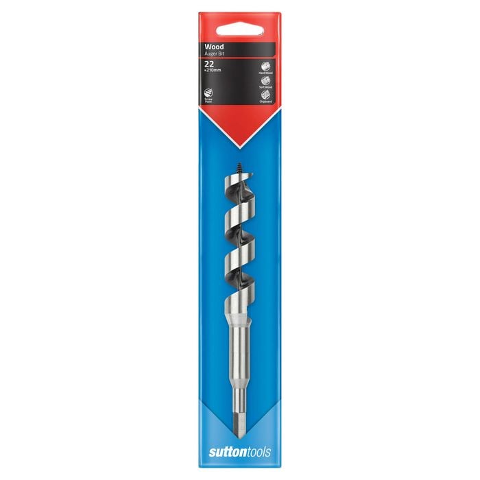 Sutton Tools 210 x 22mm Short Auger Bit
