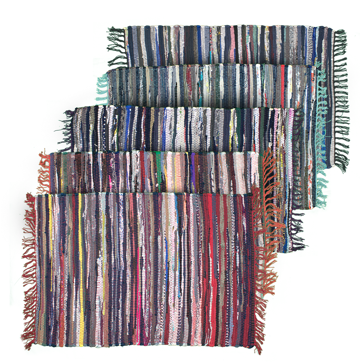 POP 60 x 90cm Assorted Chindi Rag Rug - Bunnings New Zealand
