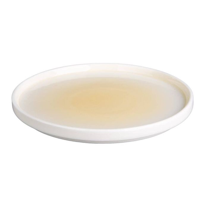 Olympia Plate Fondant Lemon 215mm 6 Pack Ceramic Tableware Catering