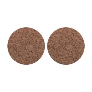 2pk Glomesh Regular Speed Polishing Machine Buffable Floor Pad Tan 400mm