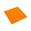 Lickimat Playdate Original Slow Food Licking Mat for Cats & Dogs - Orange