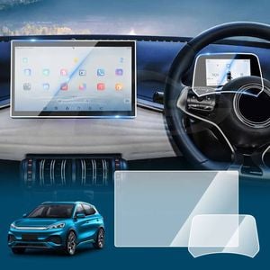 Tempered Glass Dash Center Console Screen Protector for BYD Atto 3 Atto3 2024-2025 Touchscreen