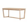 1825 Interiors Finland Dining Table Rubberwood 6 Seater Natural