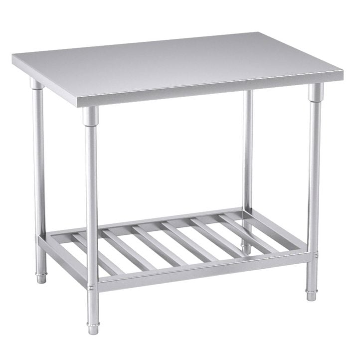 Soga 100x70x85cm Stainless Steel Prep Bench