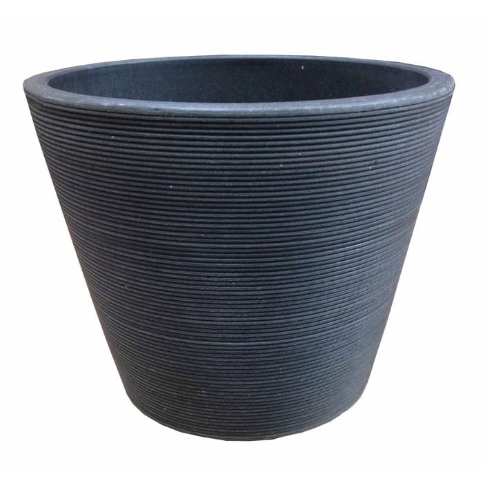 Respect 30cm Charcoal Green Earth Planter