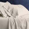 2PK Park Avenue European Double Cotton Fitted/Flat Sheet VNT Washed - Stone