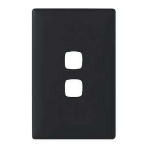 HPM LINEA 2 Gang Coverplate