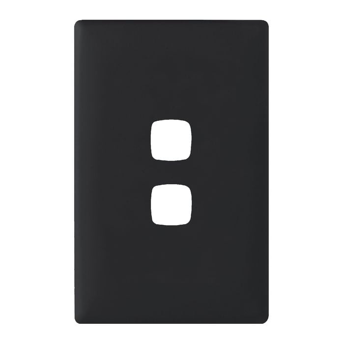 HPM LINEA 2 Gang Coverplate