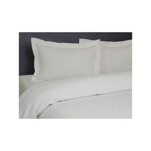 Jason Commercial Queen/king Bed Villa Matelasse Coverlet 250x240cm White