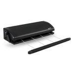 Daytek 4 Line Anthracite Black Retractable Clothesline