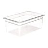 Cambro Gastronorm Food Pan Polycarbonate Camwear 1/1 200mm Clear Kitchen Storage Container