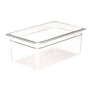 Cambro Gastronorm Food Pan Polycarbonate Camwear 1/1 200mm Clear Kitchen Storage Container