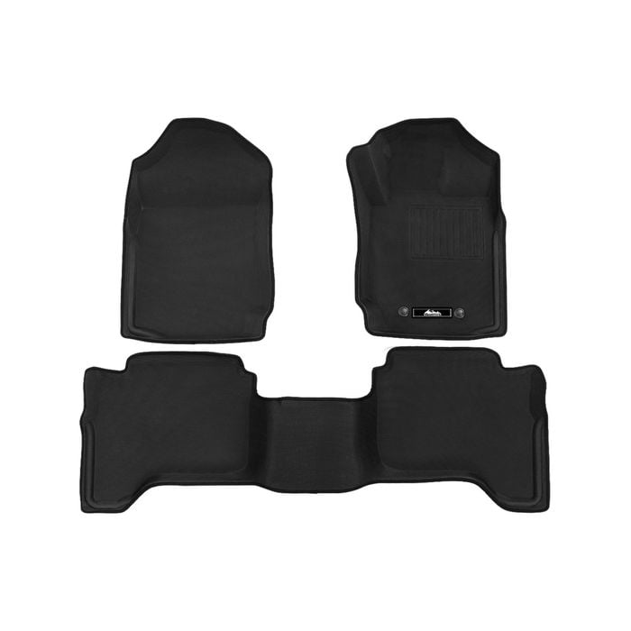 Weisshorn Car Floor Mats Rubber Compatible For Ford Ranger PX PX2 PX3 Dual Cab
