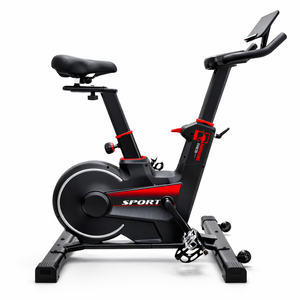 Kangaroo Fitness Spin Bike With Bluetooth & Zwift App – Heavy Duty Indoor Exercise Bike