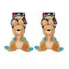 2x Paws & Claws Outback Buddies 30cm Kangaroo Pet/Dog Toy