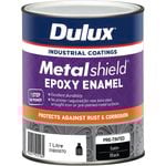 Dulux 1L Metalshield Epoxy Enamel Satin Black