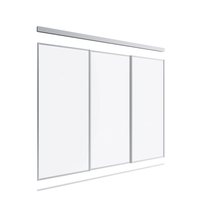 Lugna 2100 x 1801 - 2700mm 3 Door Glass Opti-Panel Package