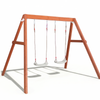 Hide & Seek Kids - Lucas Swing Set - Pearl White Swings