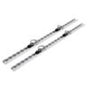 2pc Hulk Durable Tiedown Vehicle/Trailer Anchor Tracks 600mm