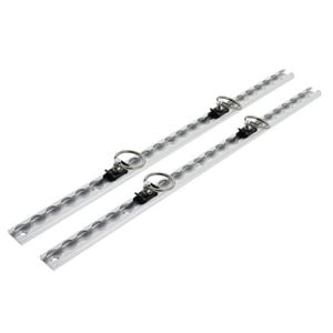 2pc Hulk Durable Tiedown Vehicle/Trailer Anchor Tracks 600mm