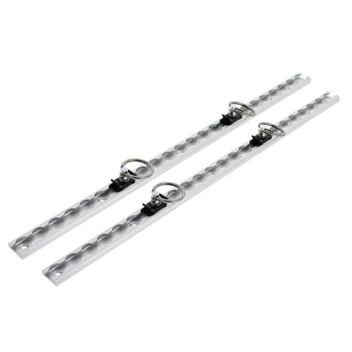 2pc Hulk Durable Tiedown Vehicle/Trailer Anchor Tracks 600mm