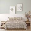 Ardor Boudoir Single Jasmine Cotton 250TC Quilt Cover Set Elderberry