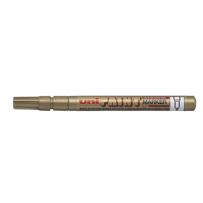 Uni-Ball Fine Paint Marker (Box of 12) (Gold)
