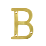 Sandleford 75mm Brass Windsor Letter B