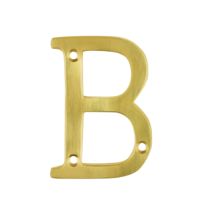 Sandleford 75mm Brass Windsor Letter B
