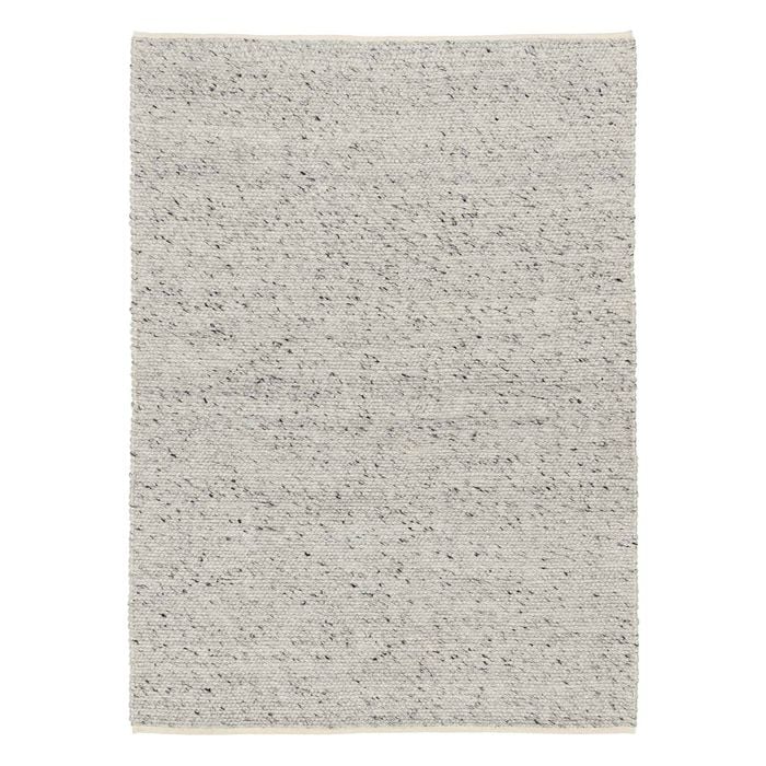 Loopsie-330cm X 240cm-glendale Grey Charcoal Marbled Wool Rug