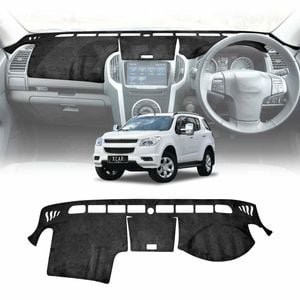 Luxury 3D Dash Mat Pad Cover Non-Slip for Holden Colorado 7 2012-2016 Microfiber Pad