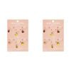 2x 6pc Urban Fruity 4cm Metal/Enamel Wine Charms Drink Tag