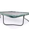 Geetramp Force 14ft X 16ft Rectangle Trampoline - In Ground - Black Edition - Standard (without Net Assembly)