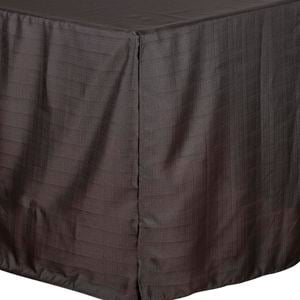 Marquee 1830x760x740mm Trestle Table Tablecloth Black