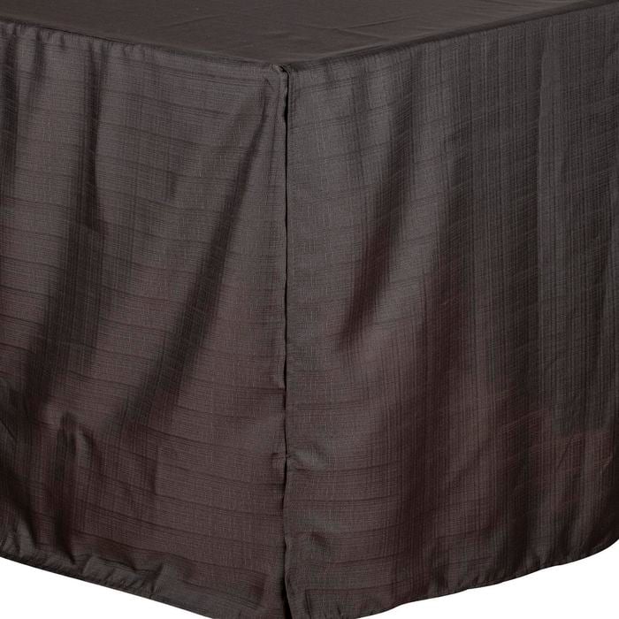 Marquee 1830x760x740mm Trestle Table Tablecloth Black