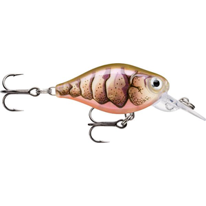 Rapala XLight Finesse Crank Mid Runner Hard Body Fishing Lure Purple Prawn UV